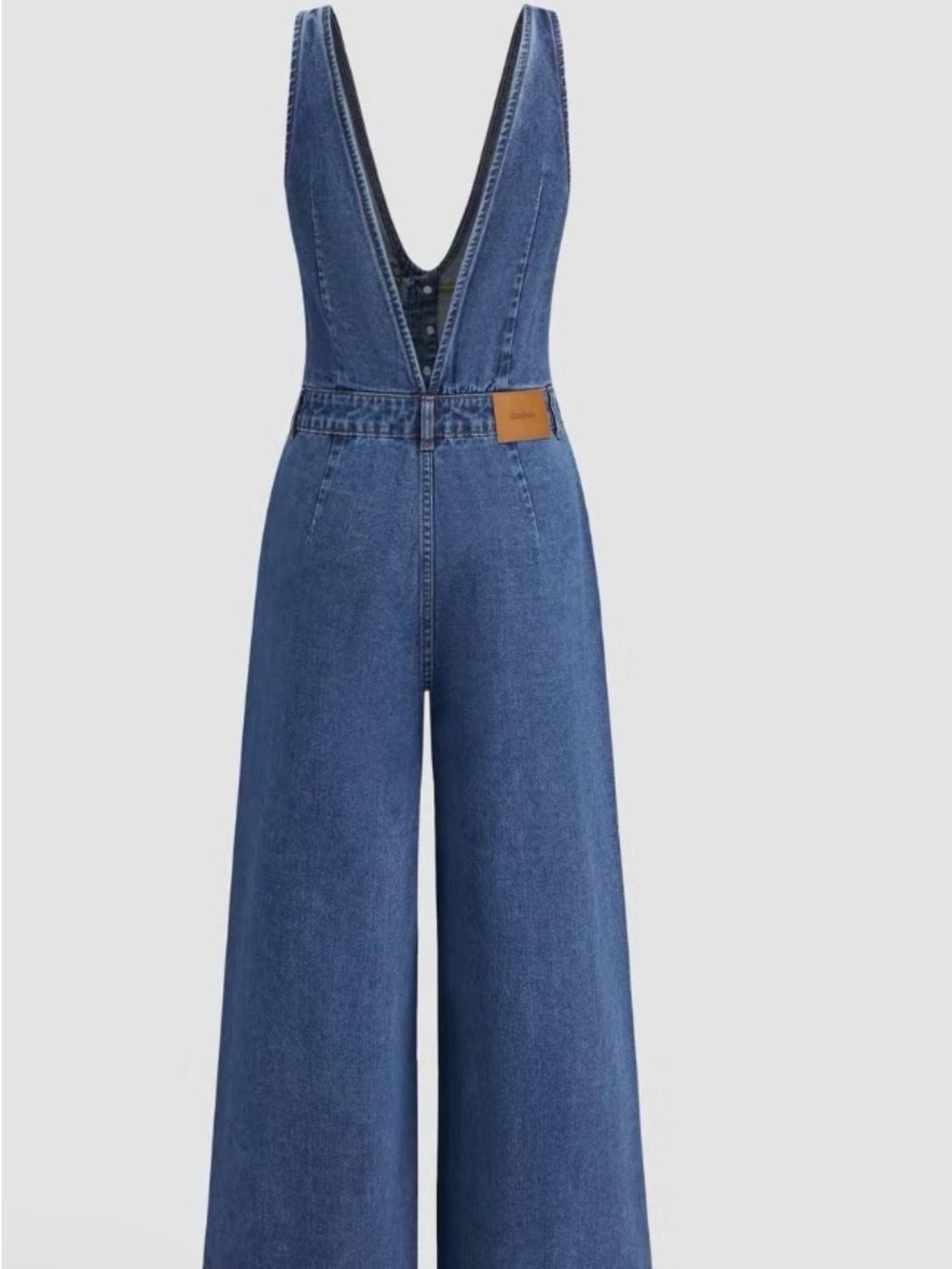 Denim Jumpsuit - Picture 6 of 7